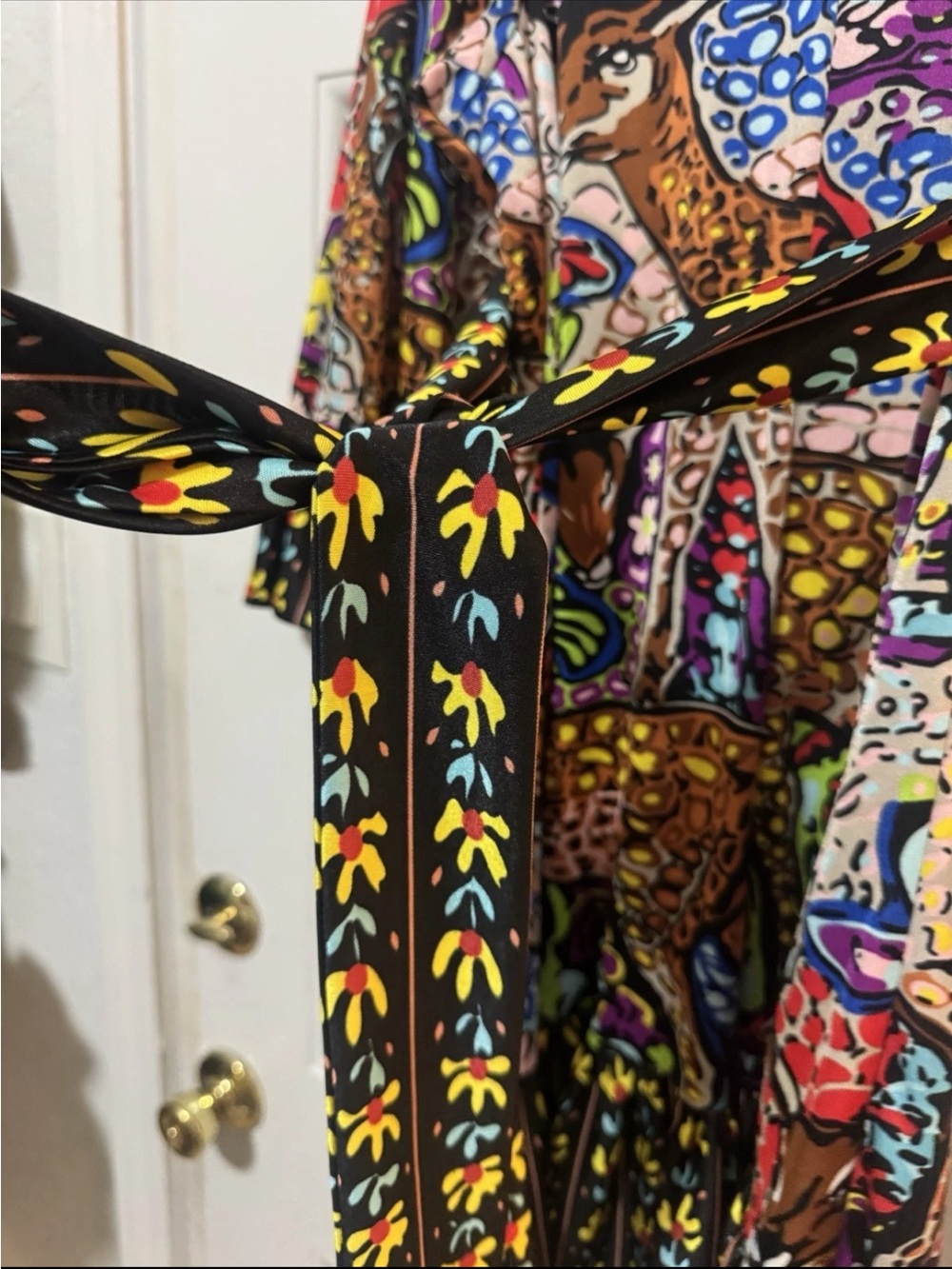 Vintage Betsey Johnson Collection Runway Bambi Dress Y2K Size 10 - Picture 8 of 9